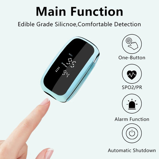 Rechargeable Medical Oximeter WITH Digital LED Display