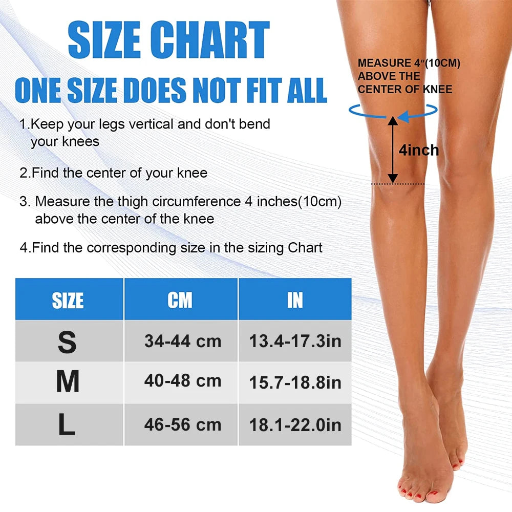 1pc Unisex Knee Brace Compression for Knee Pain Relief & Support