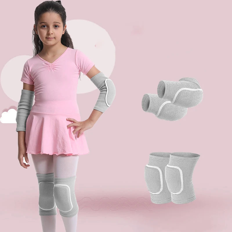 1 Set Kid Elbow Pad Knee Pads Children Sport Protective Gear Set for Balance Bike Skateboard Inline Roller Skate Scooter Dancing