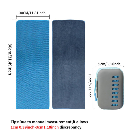 Sport Cooling Towel with EVA Case