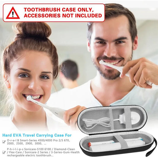 1pc electric toothbrush box, dental kit box, easy to carry for travel.