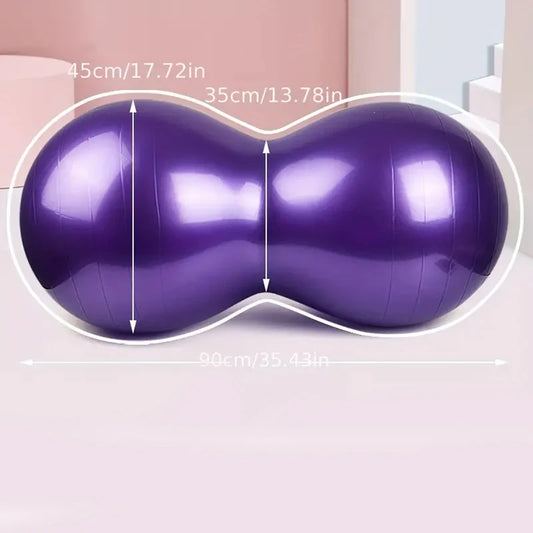 90*45cm Anti-Burst Yoga Ball.