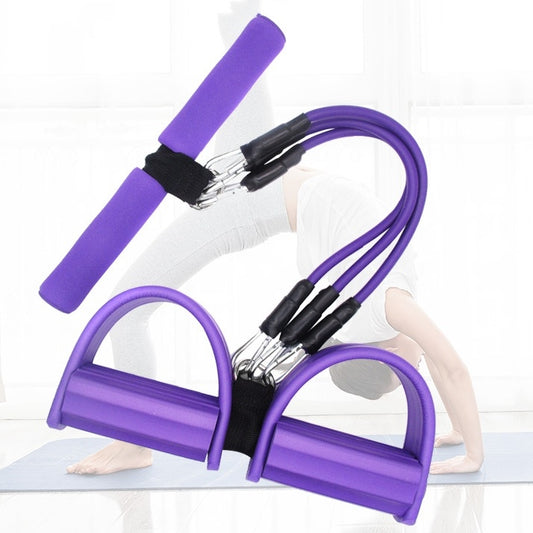 Pedal Tension Device. Three Tube Removable Foot/Leg Stretch Rope.