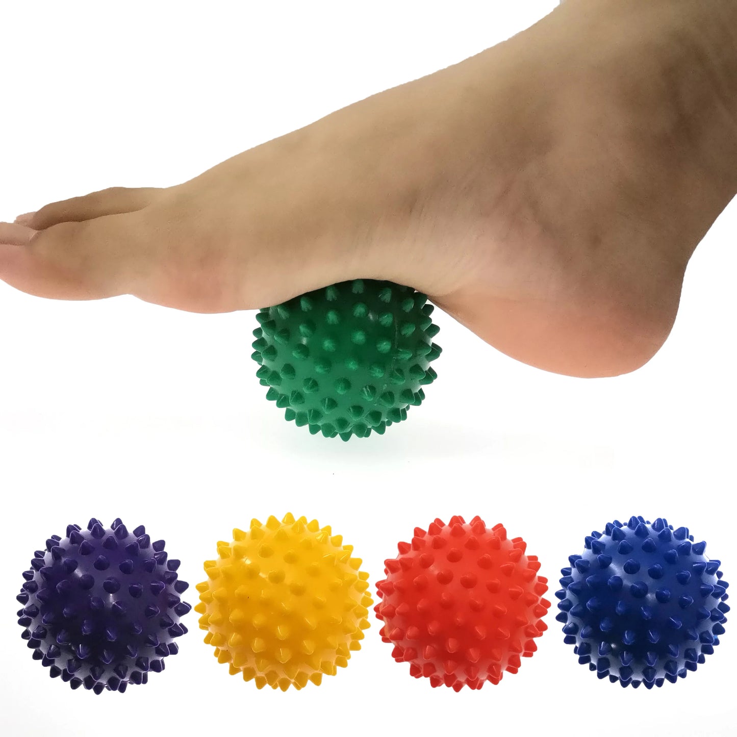 1 PC x 7CM PVC Spiky Massage Ball