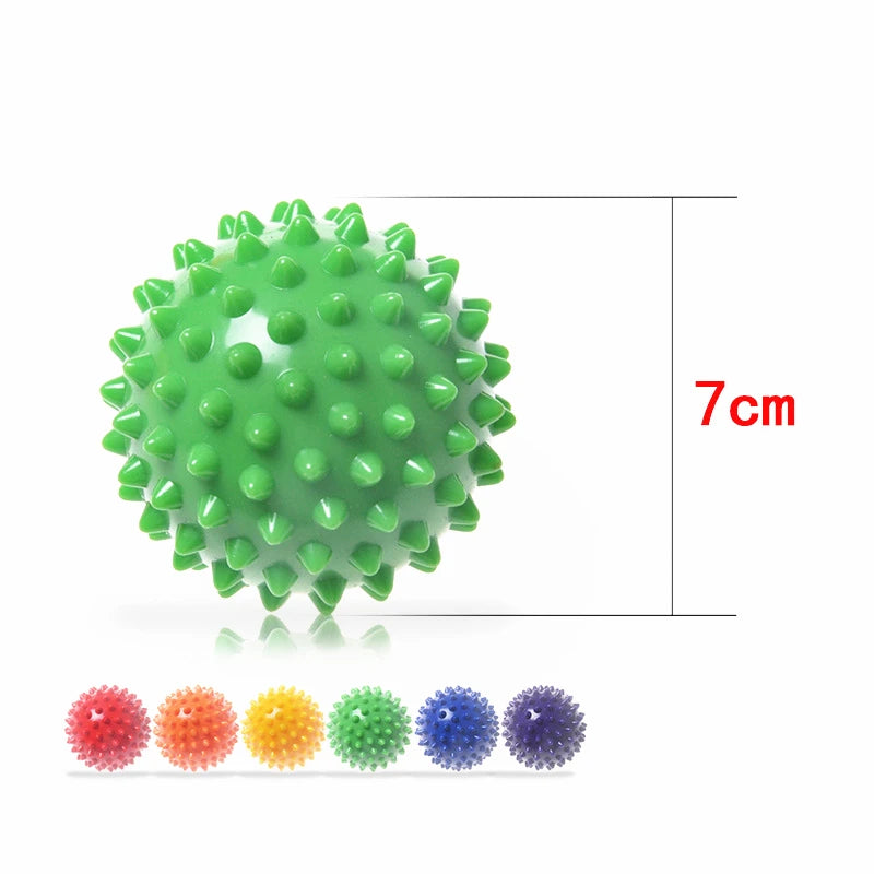 1 PC x 7CM PVC Spiky Massage Ball