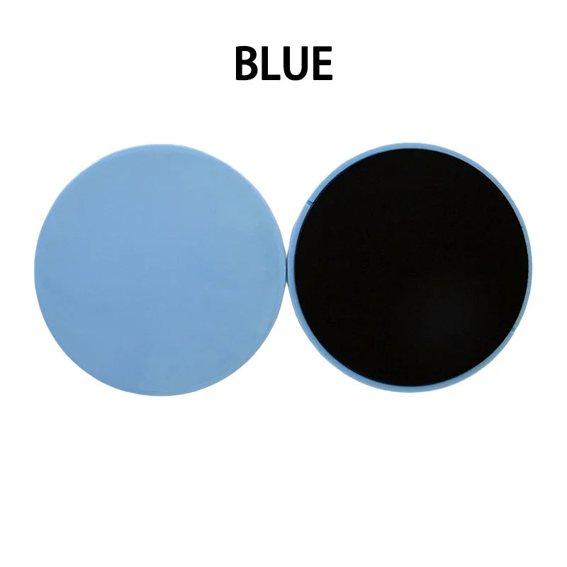 2pcs Solid Color Yoga Sliding Pads,