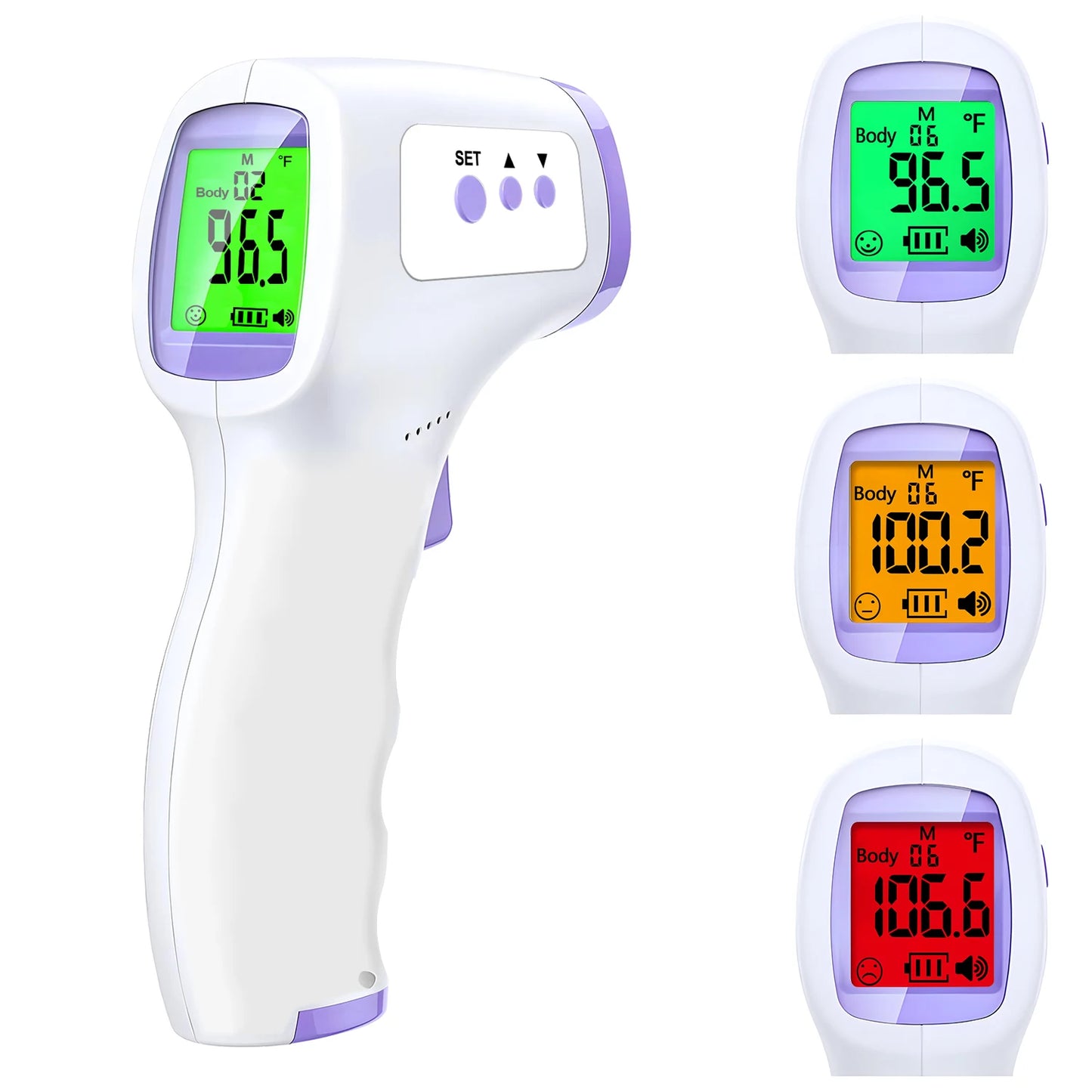Digital Infrared Thermometer &/Or Portable Finger Pulse Oximeter