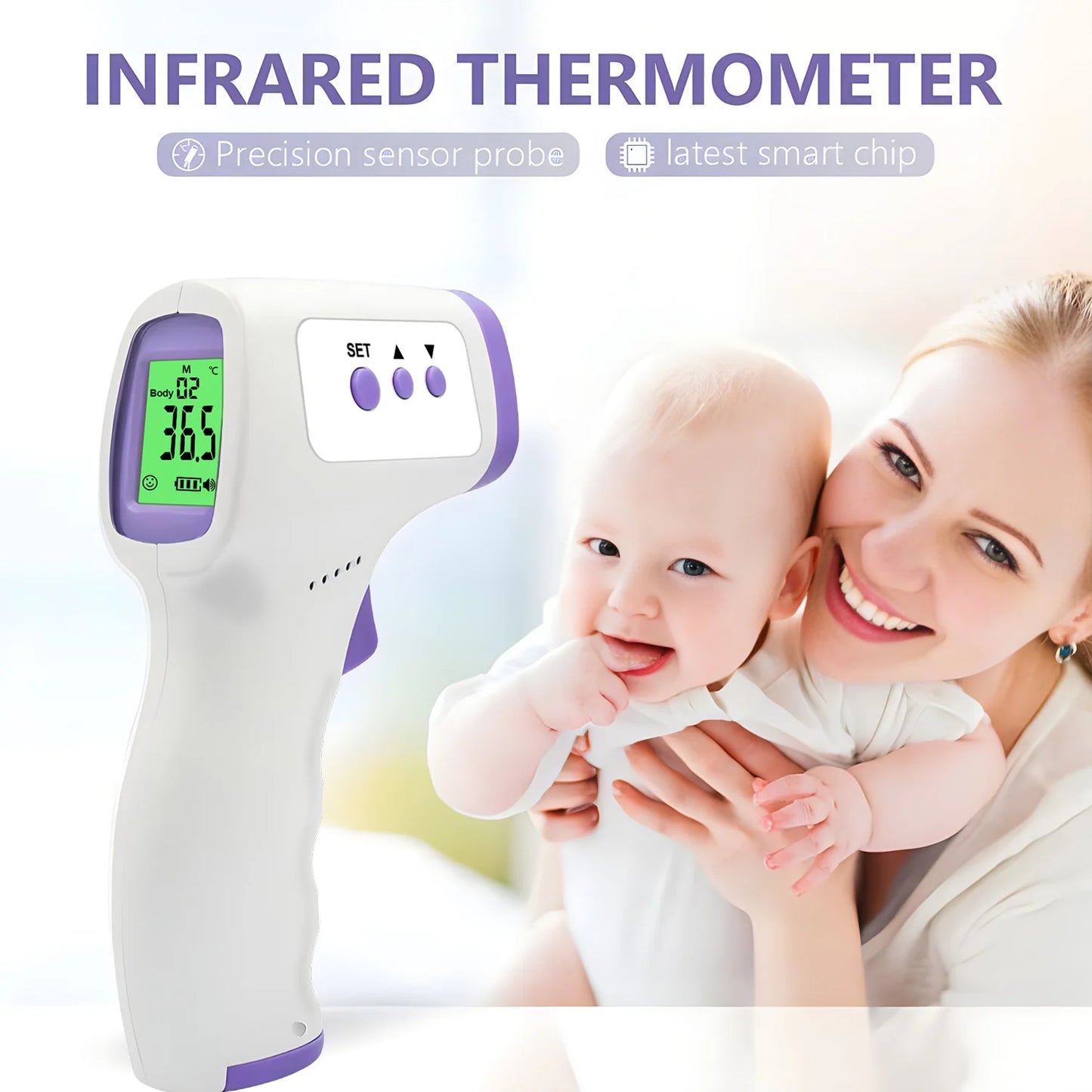 Digital Infrared Thermometer &/Or Portable Finger Pulse Oximeter