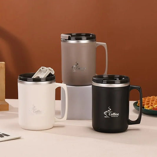 Coffee Cup Stainless Steel Double Wall Thermal Insulated Cup Mug