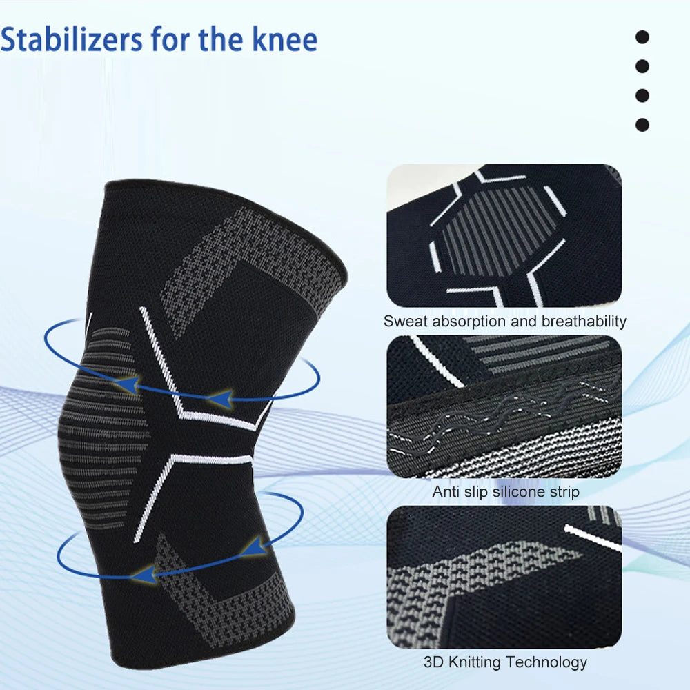 1pc  Unisex Knee Brace Compression for Knee Pain Relief & Support