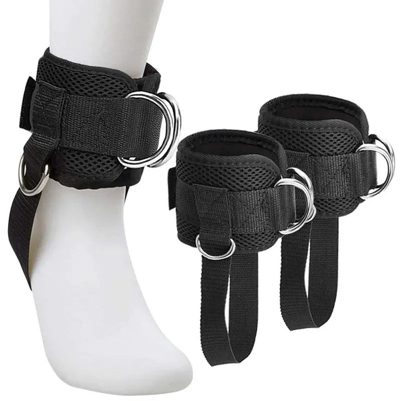 1 Pc Leg Strength Trainer. Foot Ring Buckle Ankle Strap. Stretch Resistance Band.