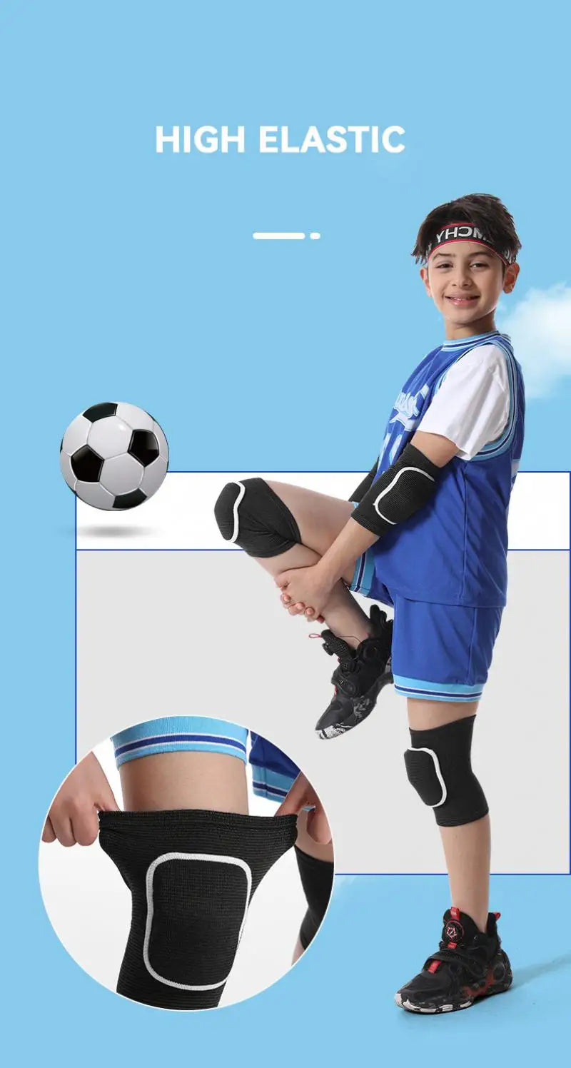 1 Set Kid Elbow Pad Knee Pads Children Sport Protective Gear Set for Balance Bike Skateboard Inline Roller Skate Scooter Dancing