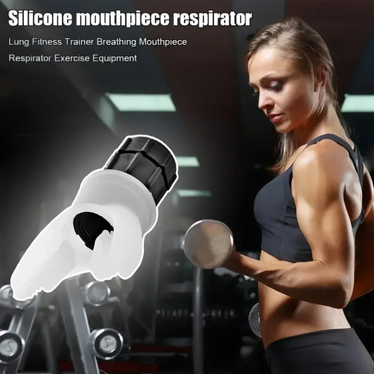 1 Set Breathing Trainer, Strengthens Lung, Improve Lung Capacity with Box