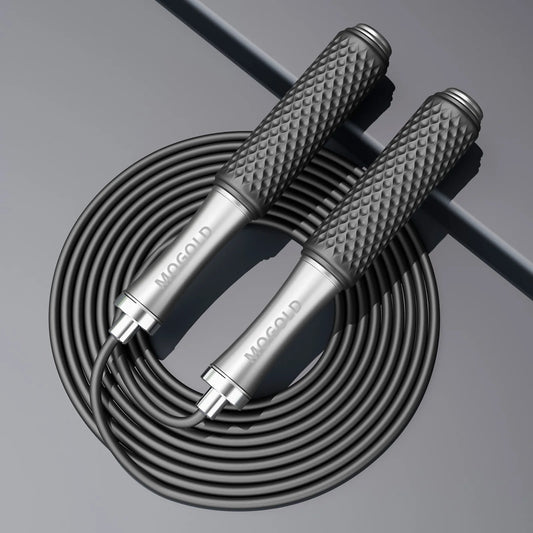 Jump Rope, Adjustable Length. Steel Ropes with Ball Bearings, Suitable for Men and Women.