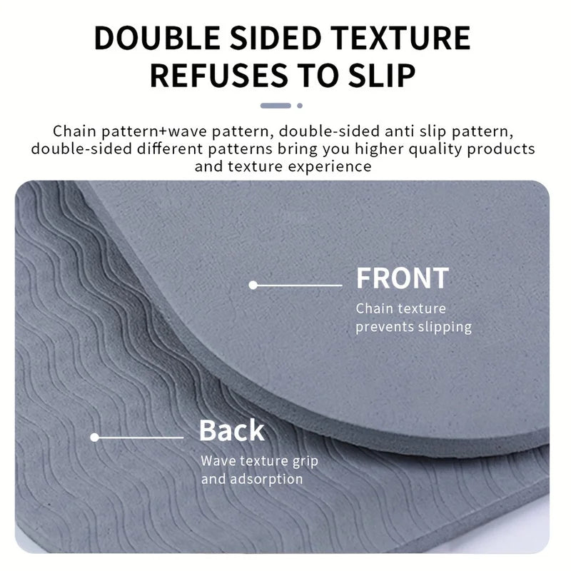 Foldable Non-slip Yoga Mat -Suitable for Travel , Eco-friendly, Lightweight