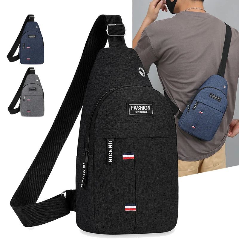 Crossbody Pack Bag. Large Capacity For Sports And Leisure
