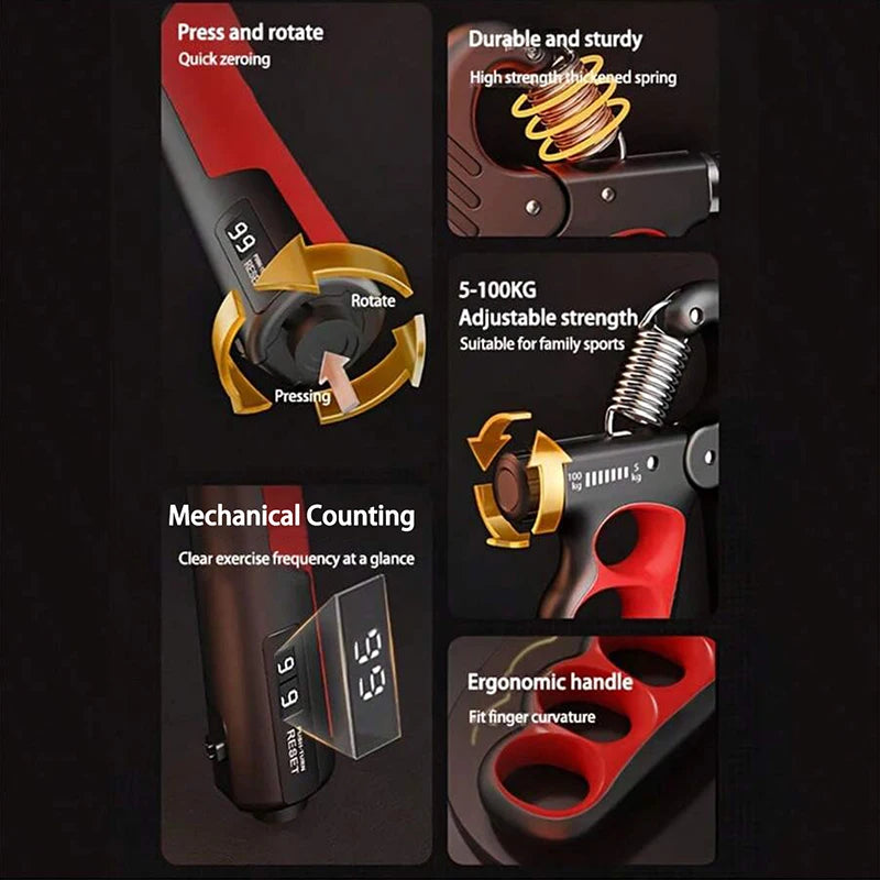 5-60/100/150kg Wrist Grip  Strengthener