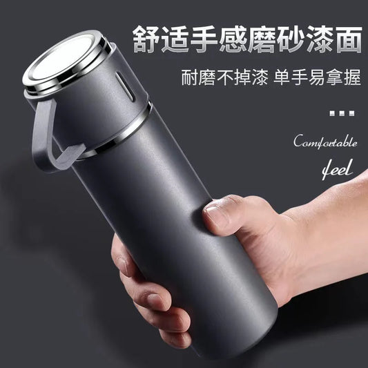 3-Lid Thermos Cup 500ml