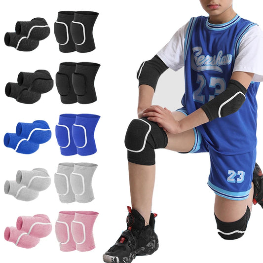 1 Set Kid Elbow Pad Knee Pads Children Sport Protective Gear Set for Balance Bike Skateboard Inline Roller Skate Scooter Dancing