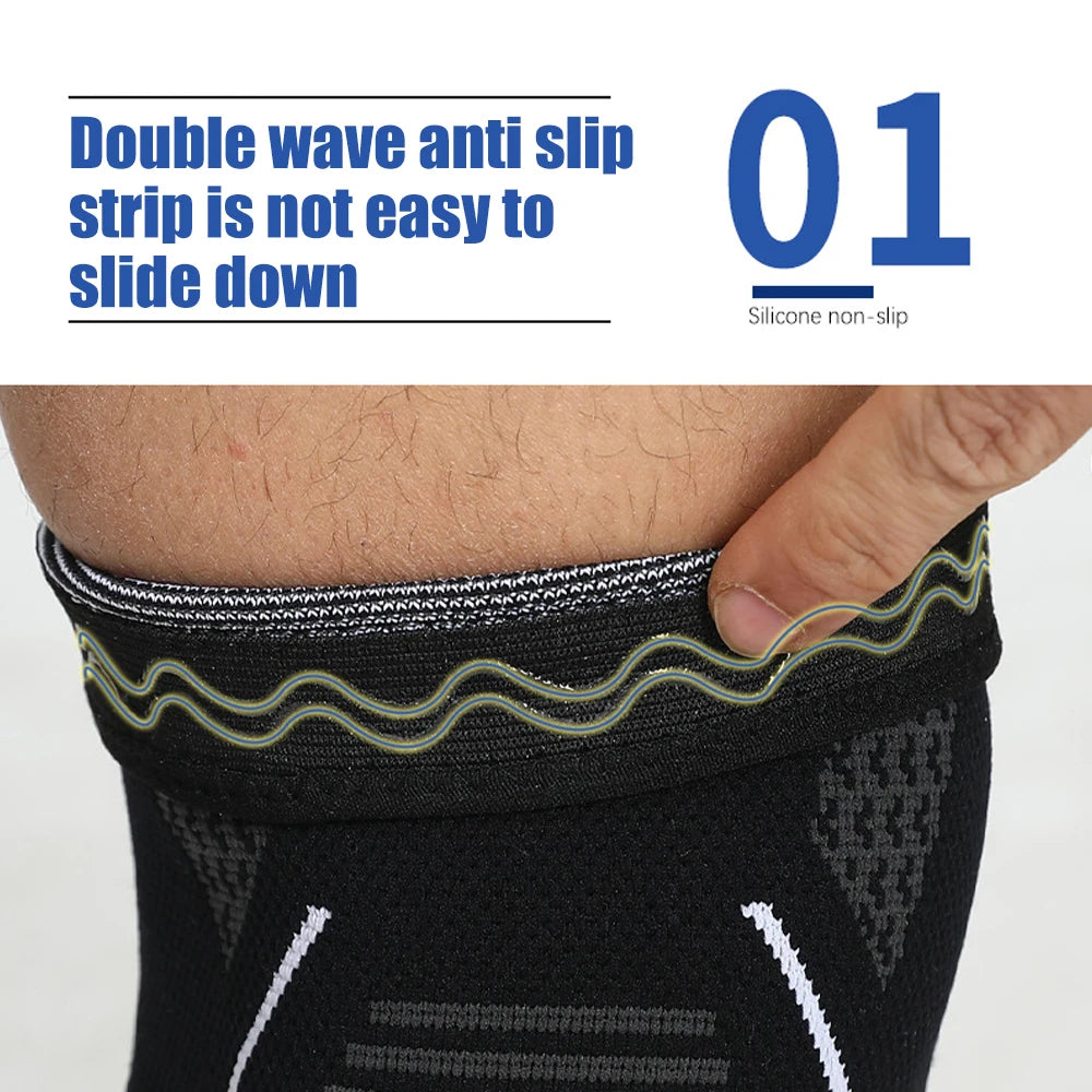 1pc  Unisex Knee Brace Compression for Knee Pain Relief & Support
