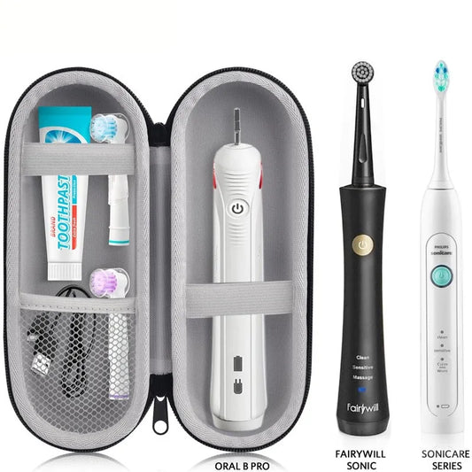 1pc electric toothbrush box, dental kit box, easy to carry for travel.
