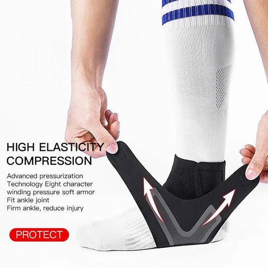 1PC Adjustable Ankle Support Pad - Elastic Breathable