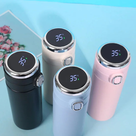 Smart Stainless Steel Thermos -  Bottle With Led Digital Temperature Display