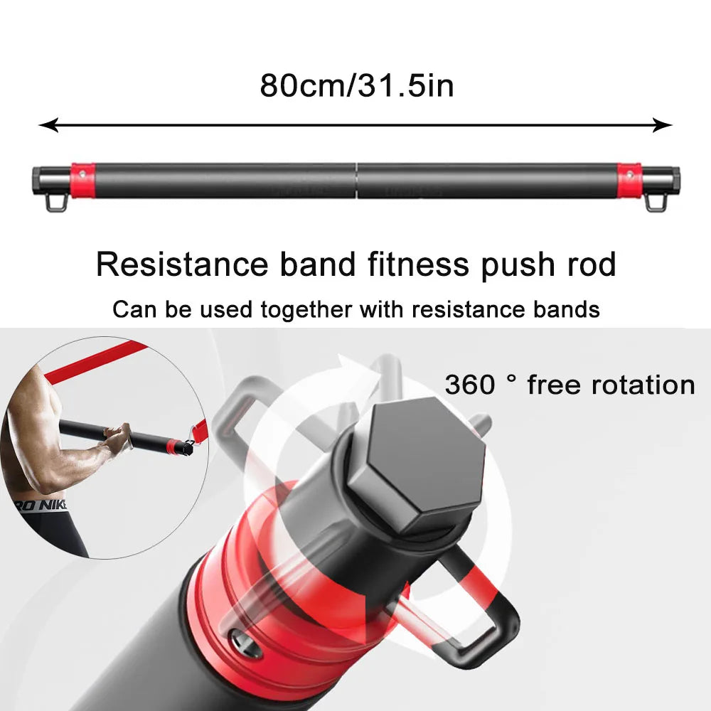 Strength Training Equipment. Resistance Bands, Set Tension Pull Rope for Men & Women, Workout Exercise Bands for Fitness,