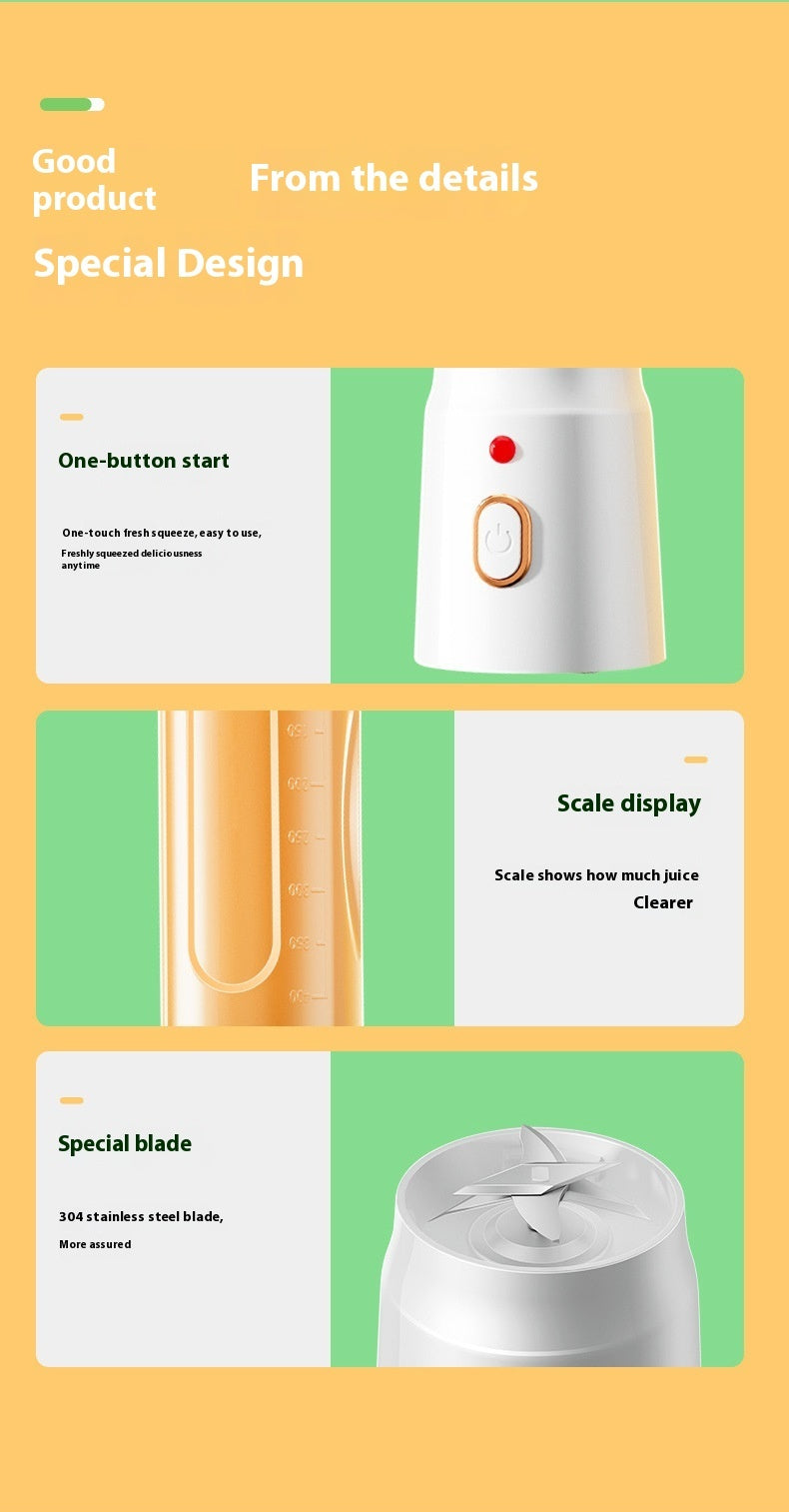 Portable Charging Mini Juice Cup